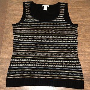 Stripe Sweater Tank